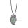 Collier pendentif en alliage de hibou vert Aventurine 18X25MM de mode européenne